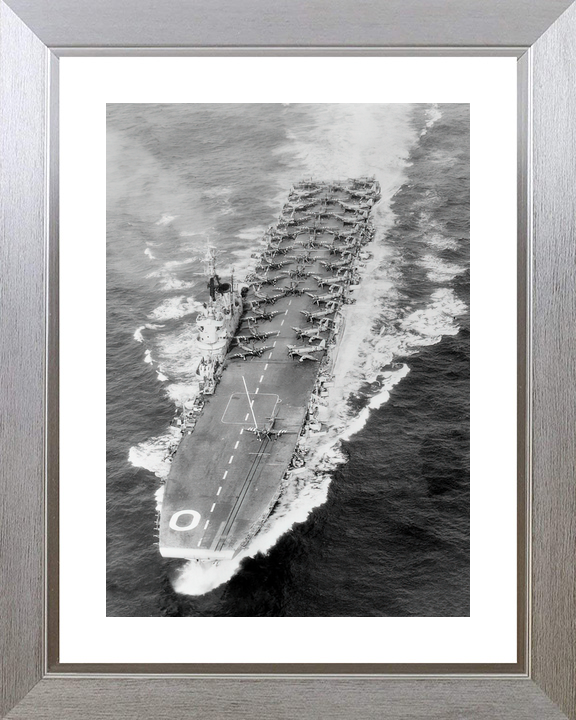 HMS Ocean R68 Colossus Class Aircraft Carrier 1958 Photo Print - Posters, Prints, & Visual Artwork - by Hampshire Prints (image 6 of 9)