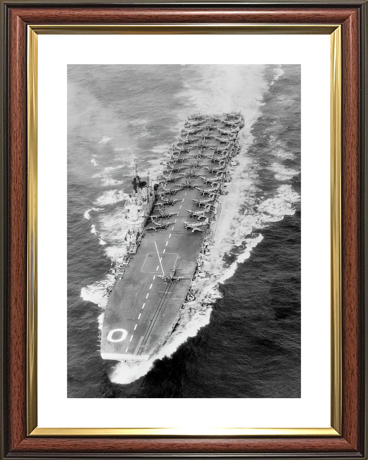 HMS Ocean R68 Colossus Class Aircraft Carrier 1958 Photo Print - Posters, Prints, & Visual Artwork - by Hampshire Prints (image 8 of 9)