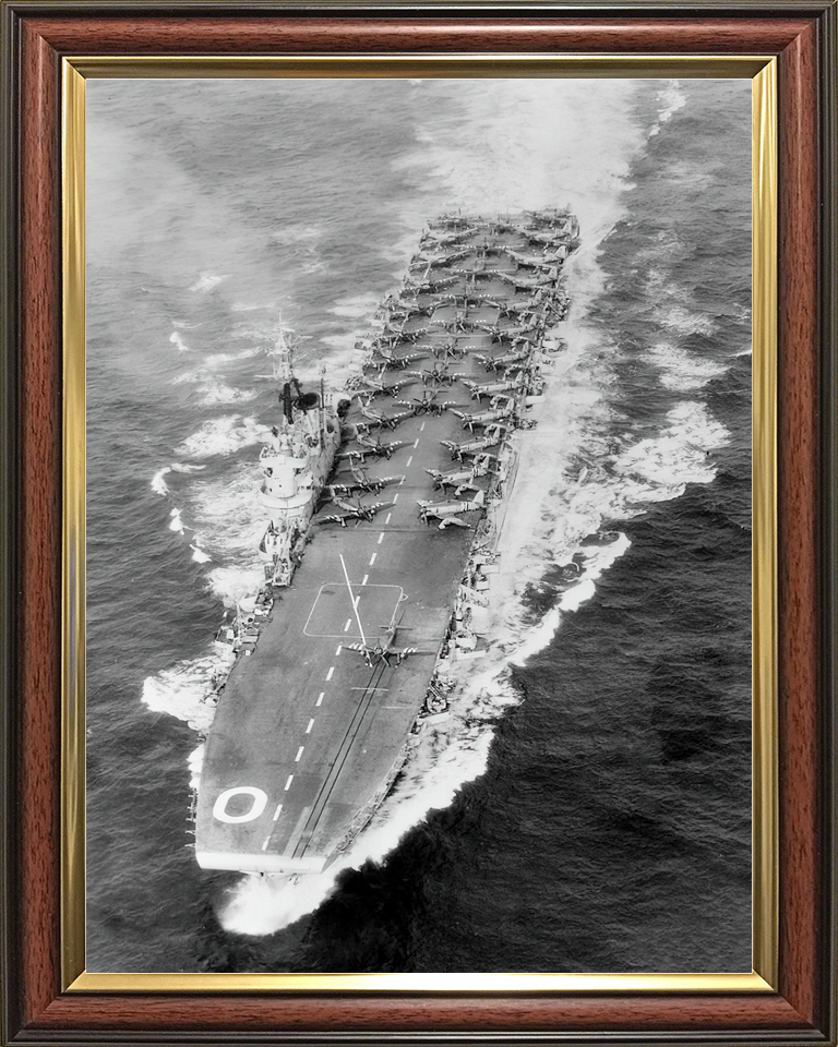 HMS Ocean R68 Colossus Class Aircraft Carrier 1958 Photo Print - Posters, Prints, & Visual Artwork - by Hampshire Prints (image 9 of 9)