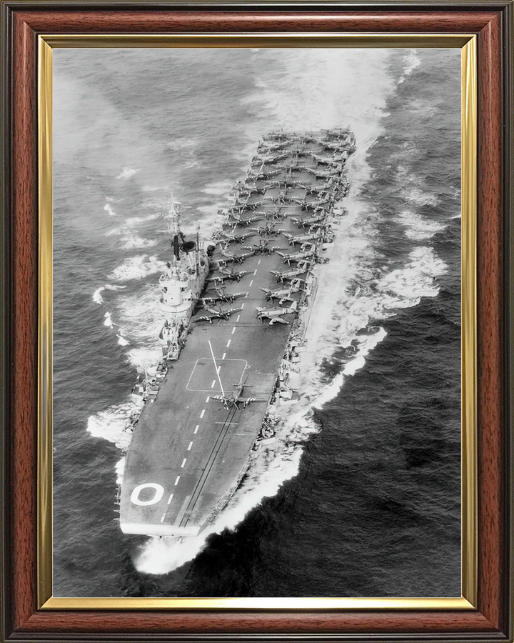 HMS Ocean R68 Colossus Class Aircraft Carrier 1958 Photo Print - Posters, Prints, & Visual Artwork - by Hampshire Prints (image 9 of 9)