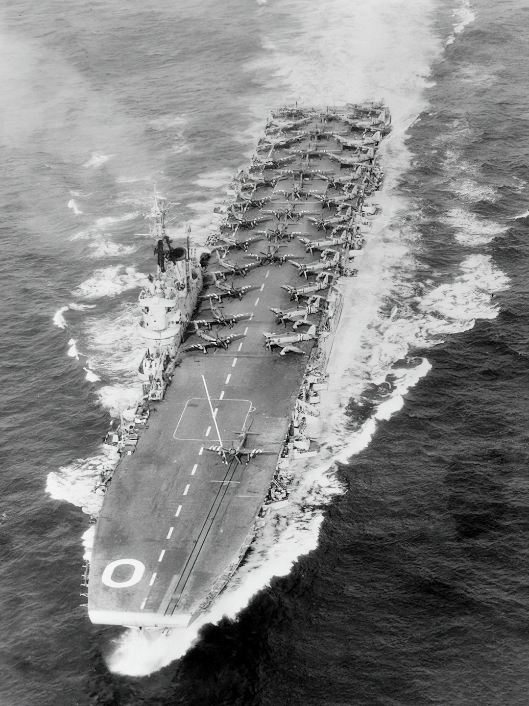 HMS Ocean R68 Colossus Class Aircraft Carrier 1958 Photo Print - Posters, Prints, & Visual Artwork - by Hampshire Prints (image 1 of 9)