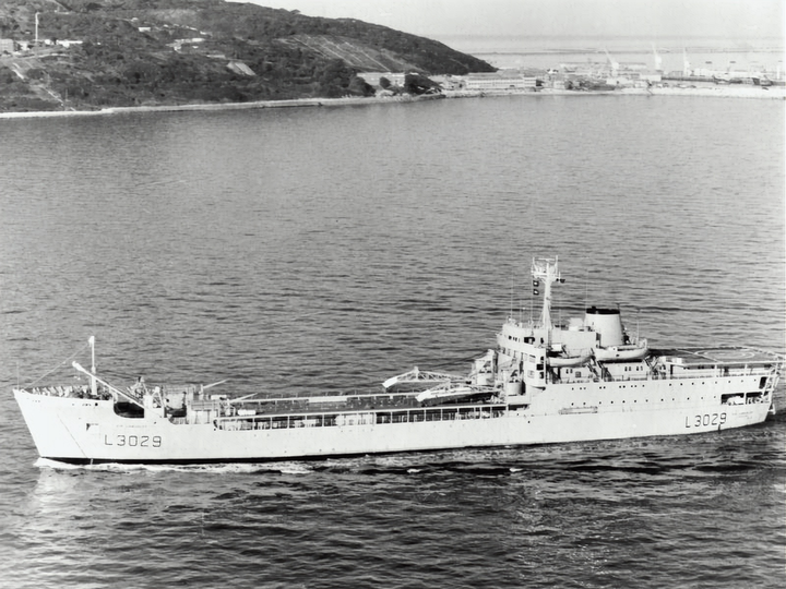 RFA Sir Lancelot L3029 Round Table Class Ship 1964 Photo Print - Posters, Prints, & Visual Artwork - by Hampshire Prints (image 1 of 9)