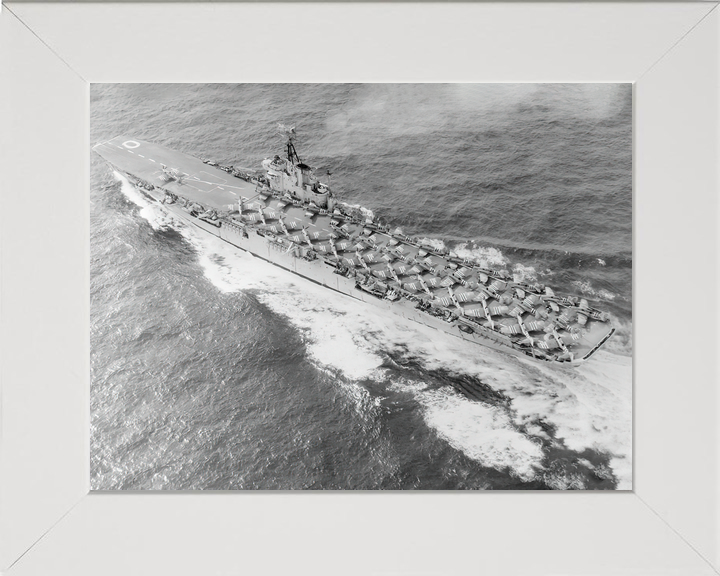 HMS Ocean R68 Colossus Class Aircraft Carrier 1952 Photo Print - Posters, Prints, & Visual Artwork - by Hampshire Prints (image 5 of 9)