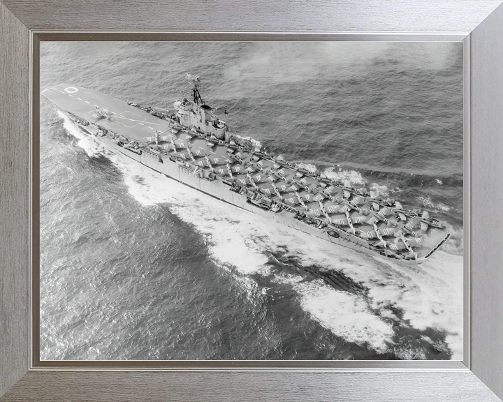 HMS Ocean R68 Colossus Class Aircraft Carrier 1952 Photo Print - Posters, Prints, & Visual Artwork - by Hampshire Prints (image 7 of 9)