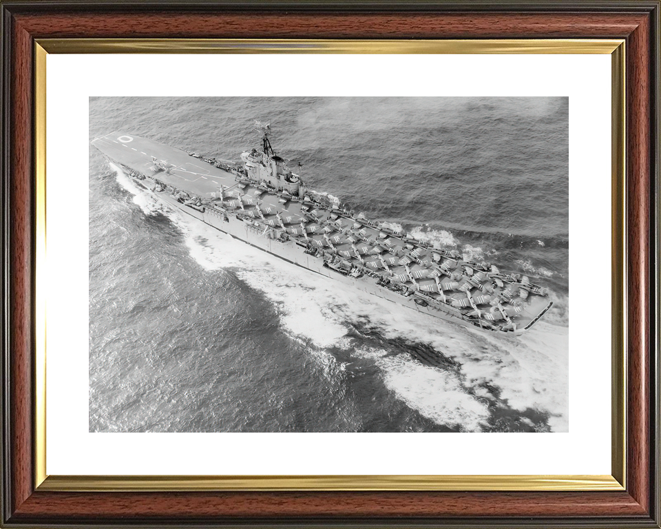 HMS Ocean R68 Colossus Class Aircraft Carrier 1952 Photo Print - Posters, Prints, & Visual Artwork - by Hampshire Prints (image 8 of 9)