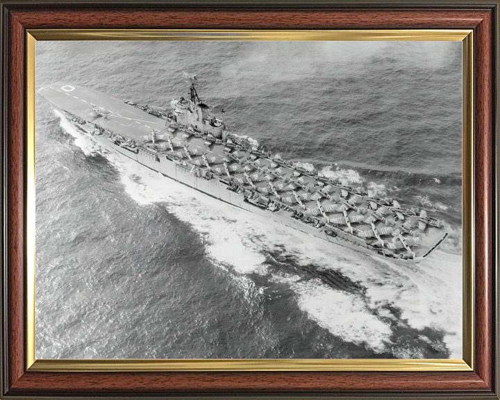HMS Ocean R68 Colossus Class Aircraft Carrier 1952 Photo Print - Posters, Prints, & Visual Artwork - by Hampshire Prints (image 9 of 9)