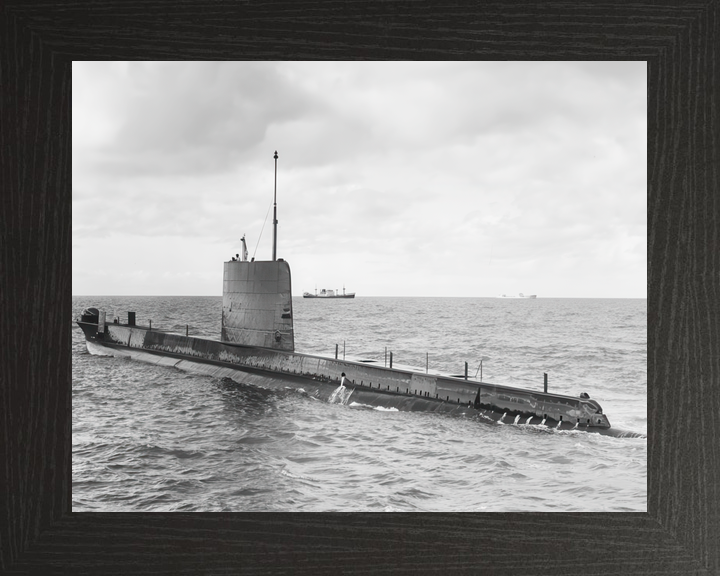 HMS Odin S10 Oberon Class Submarine surfaced