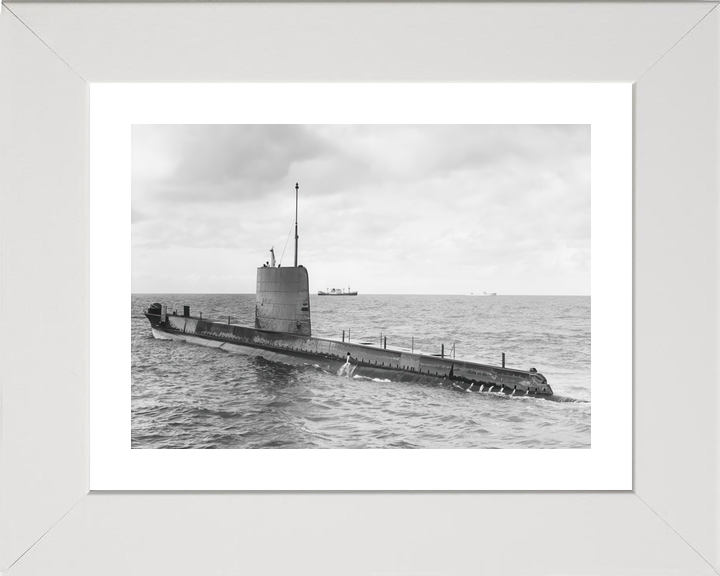 HMS Odin S10 Oberon Class Submarine surfaced