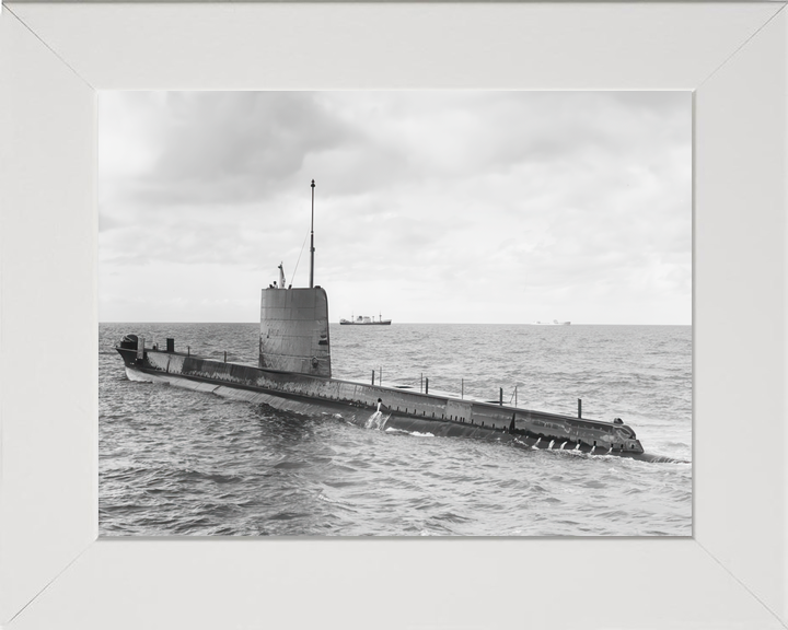 HMS Odin S10 Oberon Class Submarine surfaced