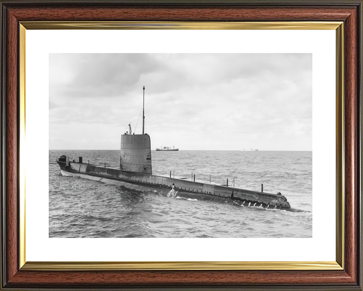 HMS Odin S10 Oberon Class Submarine surfaced