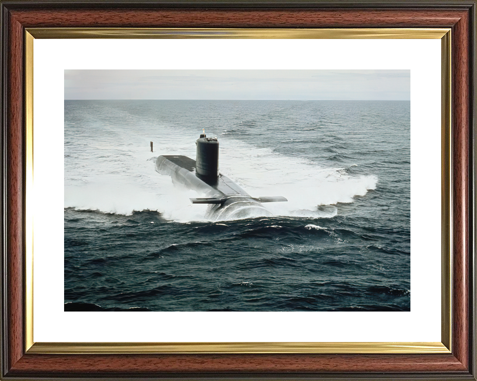 HMS Resolution S22 Resolution Class Submarine Starboard Bow