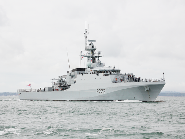 HMS Medway P223 River Class Patrol Vessel