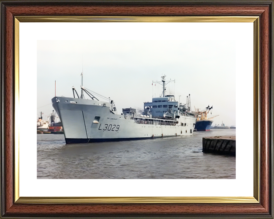 RFA Sir Lancelot L3029 Round Table Class Ship December 2010 Photo Print - Posters, Prints, & Visual Artwork - by Hampshire Prints (image 8 of 9)