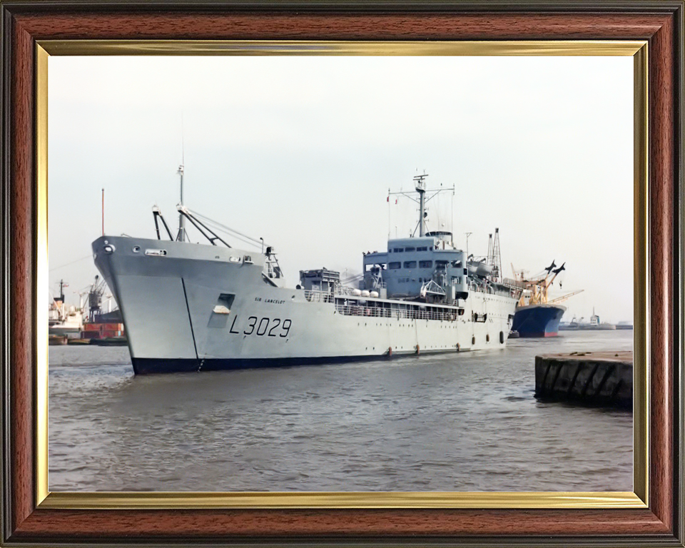 RFA Sir Lancelot L3029 Round Table Class Ship December 2010 Photo Print - Posters, Prints, & Visual Artwork - by Hampshire Prints (image 9 of 9)