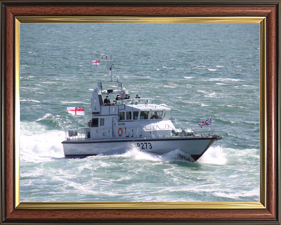 HMS Pursuer P273 Archer Class P2000 Patrol Vessel August 2020 Photo Print - Posters, Prints, & Visual Artwork - by Hampshire Prints (image 9 of 9)