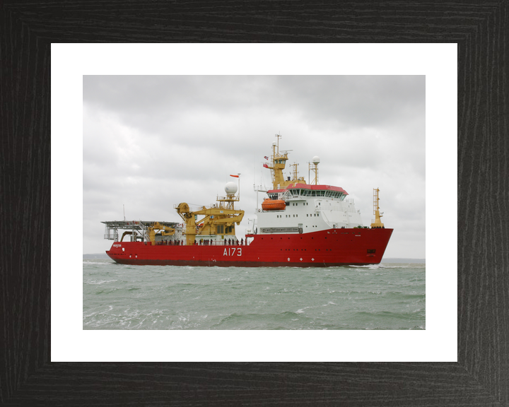 HMS Protector A173 Ice Patrol Vessel Photo Print - Posters, Prints, & Visual Artwork - by Hampshire Prints (image 2 of 9)