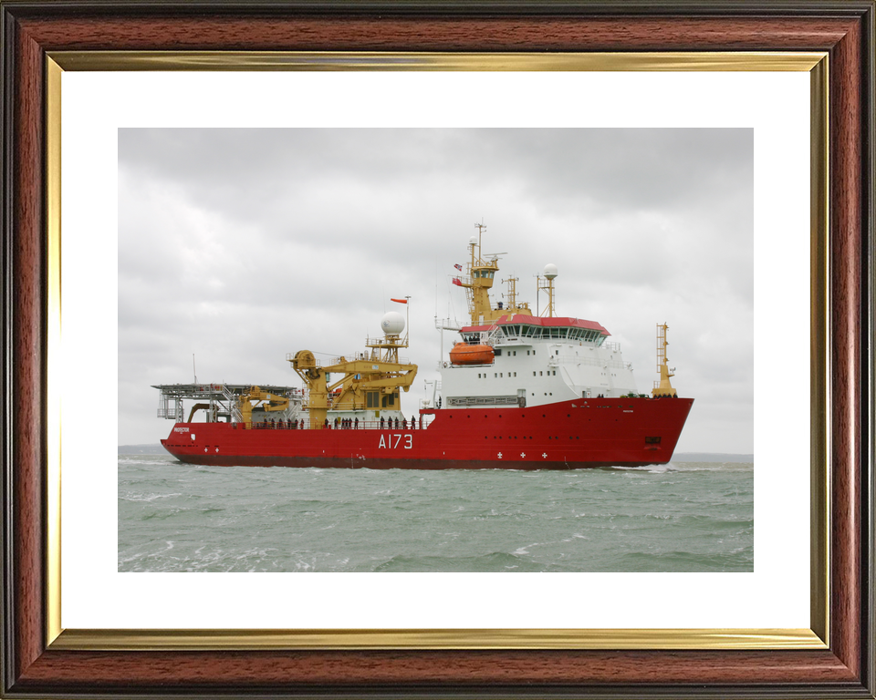 HMS Protector A173 Ice Patrol Vessel Photo Print - Posters, Prints, & Visual Artwork - by Hampshire Prints (image 8 of 9)