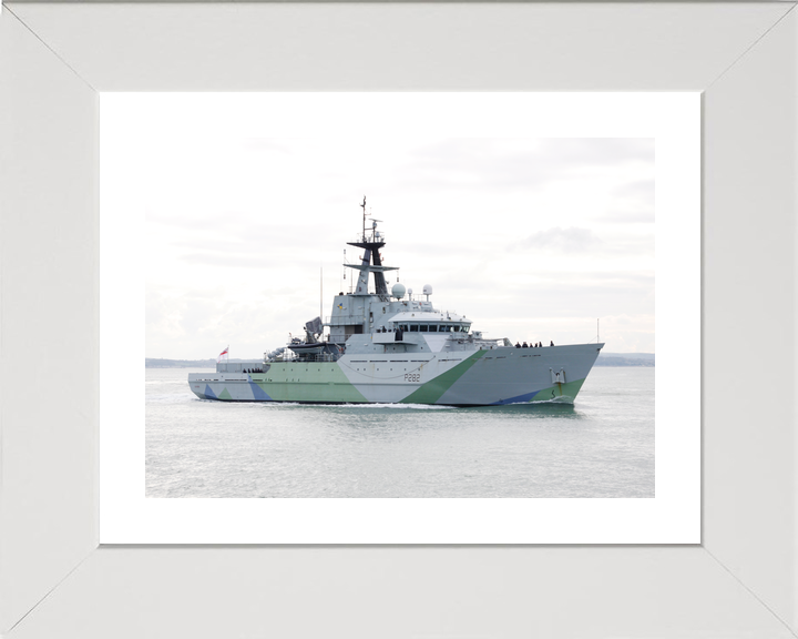 HMS Severn P282 River Class Patrol Vessel Underway Photo Print - Posters, Prints, & Visual Artwork - by Hampshire Prints (image 4 of 9)