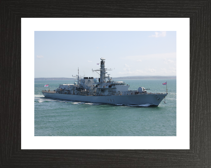 HMS St Albans F83 Type 23 Frigate At Anchor