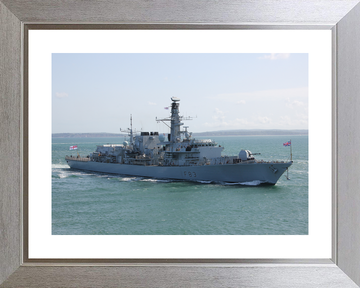 HMS St Albans F83 Type 23 Frigate At Anchor