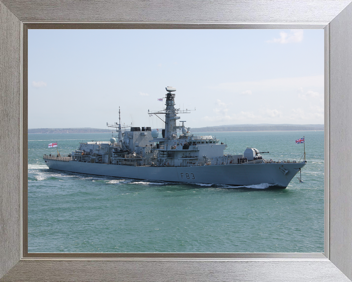 HMS St Albans F83 Type 23 Frigate At Anchor