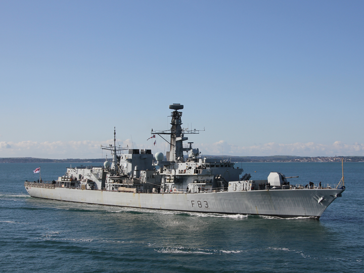 HMS St Albans F83 Type 23 Frigate Portsmouth