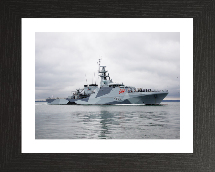 HMS Tamar P233 River Class Patrol Vessel Photo Print - Posters, Prints, & Visual Artwork - by Hampshire Prints (image 2 of 9)