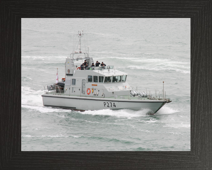 HMS Tracker P274 Archer Class P2000 Patrol Vessel October 2004 Photo Print - Posters, Prints, & Visual Artwork - by Hampshire Prints (image 3 of 9)