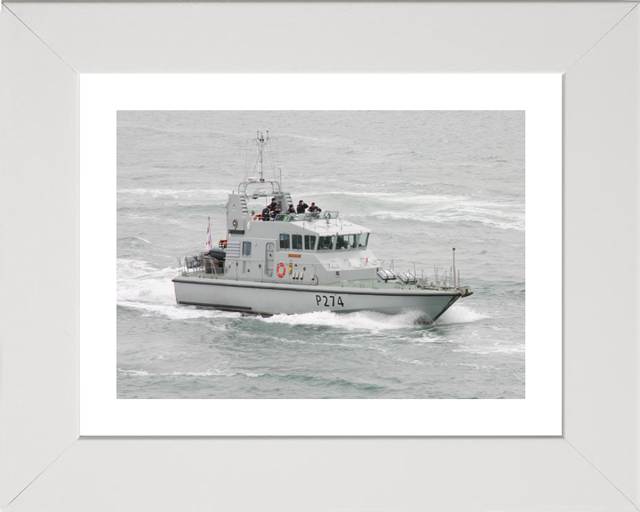 HMS Tracker P274 Archer Class P2000 Patrol Vessel October 2004 Photo Print - Posters, Prints, & Visual Artwork - by Hampshire Prints (image 4 of 9)