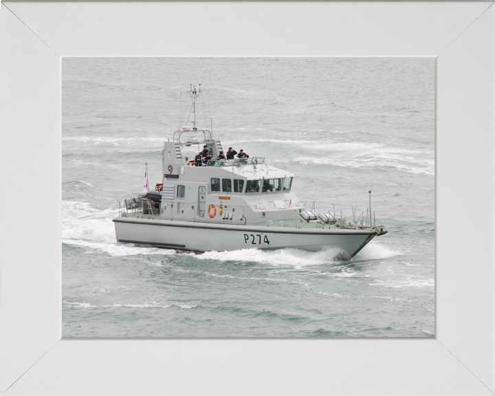HMS Tracker P274 Archer Class P2000 Patrol Vessel October 2004 Photo Print - Posters, Prints, & Visual Artwork - by Hampshire Prints (image 5 of 9)