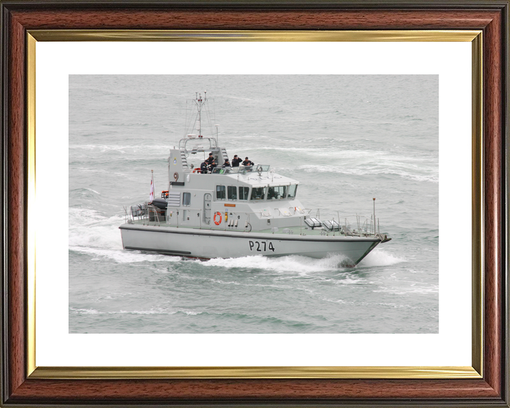 HMS Tracker P274 Archer Class P2000 Patrol Vessel October 2004 Photo Print - Posters, Prints, & Visual Artwork - by Hampshire Prints (image 8 of 9)