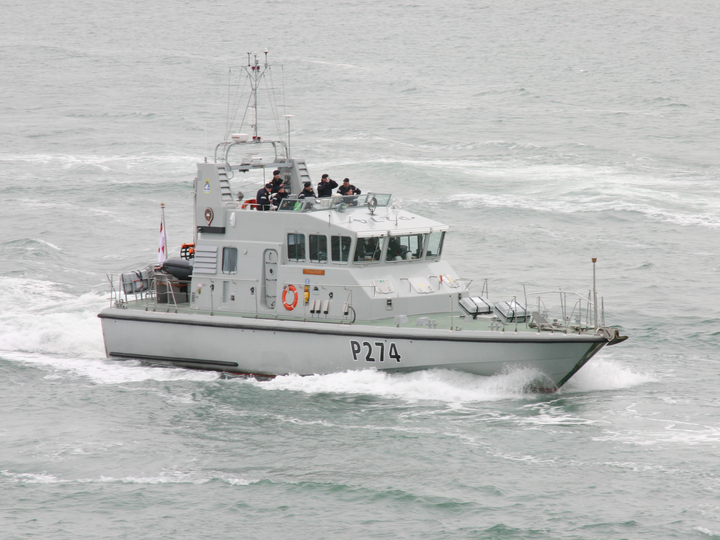 HMS Tracker P274 Archer Class P2000 Patrol Vessel October 2004 Photo Print - Posters, Prints, & Visual Artwork - by Hampshire Prints (image 1 of 9)