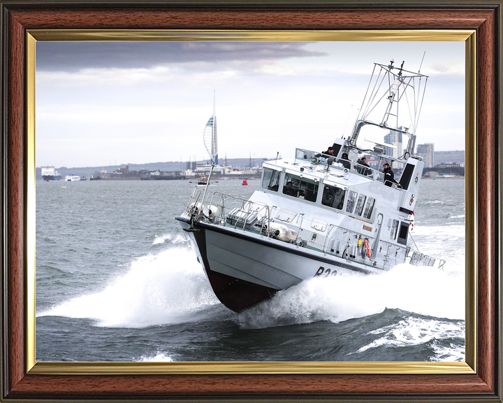 HMS Puncher P291 Archer Class P2000 Patrol Vessel February 2018 Photo Print - Posters, Prints, & Visual Artwork - by Hampshire Prints (image 9 of 9)