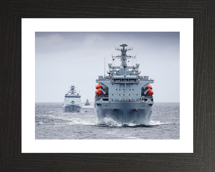 RFA Argus A135 Casualty Class Ship May 2019 Bow View
