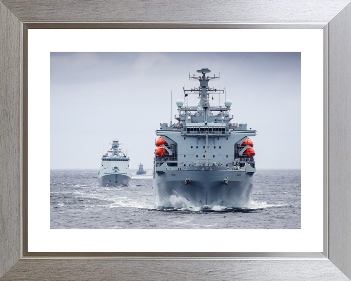 RFA Argus A135 Casualty Class Ship May 2019 Bow View
