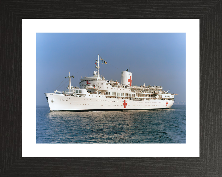 SS Uganda Hospital Ship 1982 Port Side View Photo Print - Posters, Prints, & Visual Artwork - by Hampshire Prints (image 2 of 9)