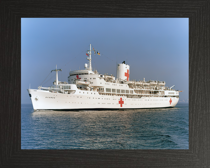 SS Uganda Hospital Ship 1982 Port Side View Photo Print - Posters, Prints, & Visual Artwork - by Hampshire Prints (image 3 of 9)