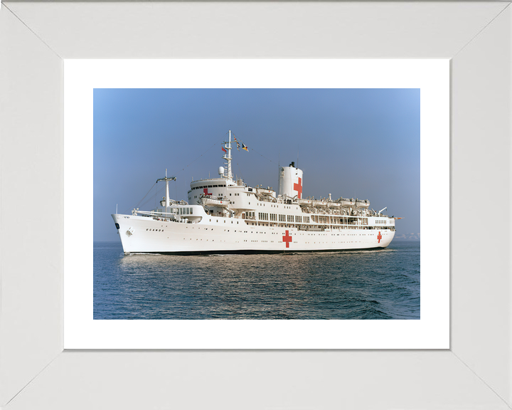 SS Uganda Hospital Ship 1982 Port Side View Photo Print - Posters, Prints, & Visual Artwork - by Hampshire Prints (image 4 of 9)