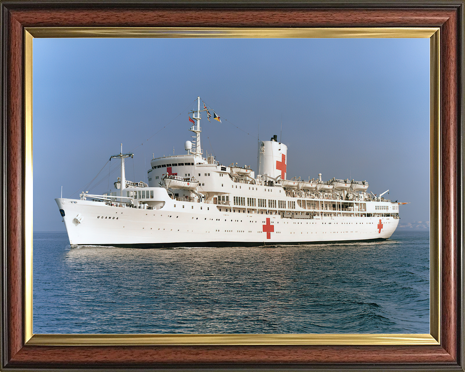 SS Uganda Hospital Ship 1982 Port Side View Photo Print - Posters, Prints, & Visual Artwork - by Hampshire Prints (image 9 of 9)