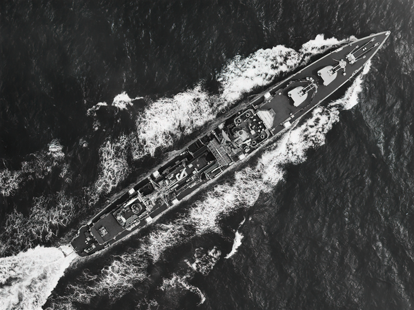 HMS Barrosa D68 Battle Class Destroyer