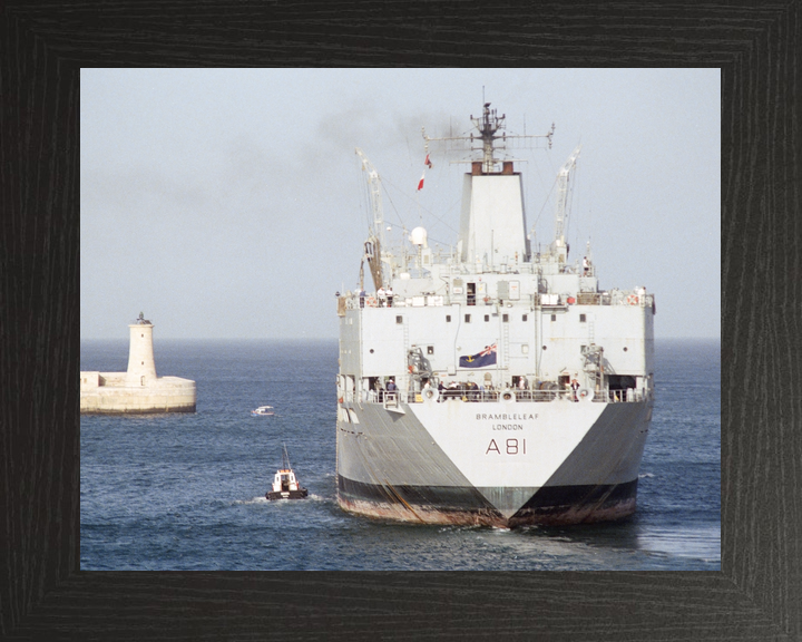 RFA Brambleleaf A81 Leaf Class Tanker Stern View Photo Print - Posters, Prints, & Visual Artwork - by Hampshire Prints (image 3 of 9)