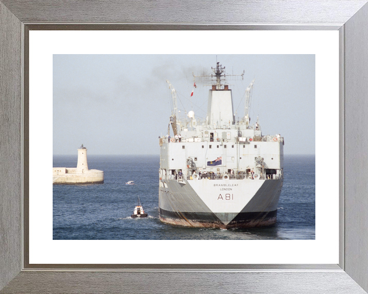 RFA Brambleleaf A81 Leaf Class Tanker Stern View Photo Print - Posters, Prints, & Visual Artwork - by Hampshire Prints (image 6 of 9)