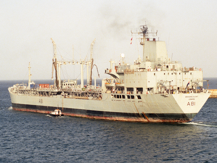 RFA Brambleleaf A81 Leaf Class Tanker October 2003 Photo Print - Posters, Prints, & Visual Artwork - by Hampshire Prints (image 1 of 9)