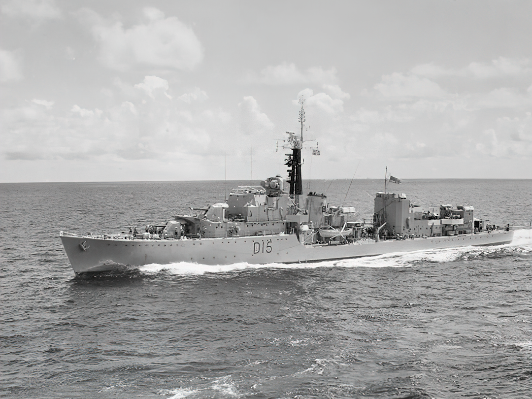 HMS Cavendish (D15) Royal Navy C Class Destroyer Underway Photo Print Wall Art Decor Posters, Prints, & Visual Artwork Hampshire Prints 6 x 4 No Frame No