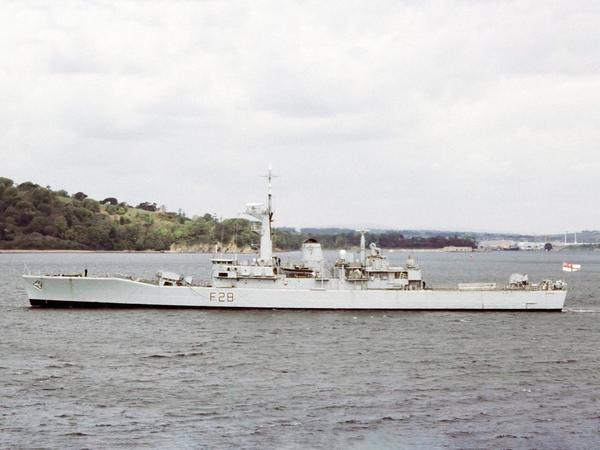 HMS Cleopatra F28 Leander Class Frigate May 1989