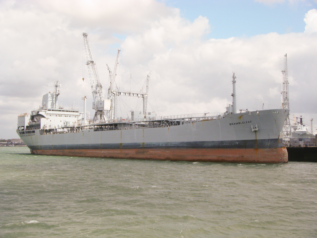 RFA Brambleleaf A81 Leaf Class Tanker July 2009 Photo Print - Posters, Prints, & Visual Artwork - by Hampshire Prints (image 1 of 9)