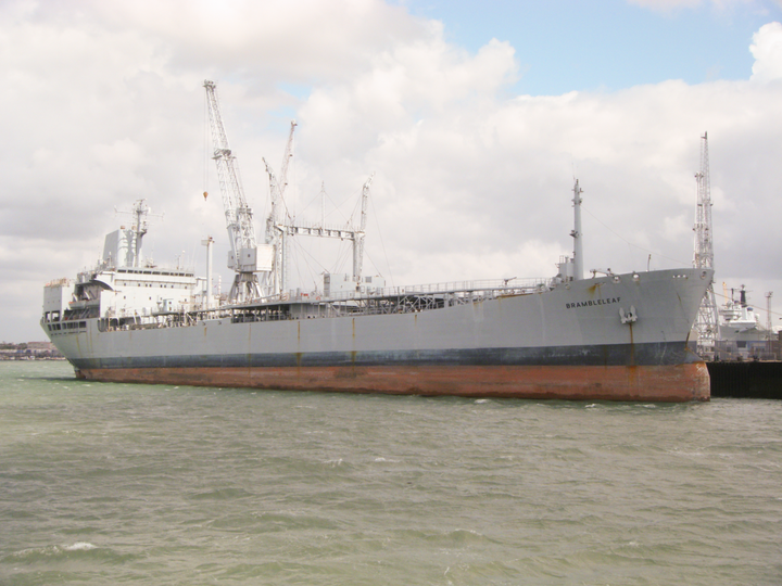 RFA Brambleleaf A81 Leaf Class Tanker July 2009 Photo Print - Posters, Prints, & Visual Artwork - by Hampshire Prints (image 1 of 9)