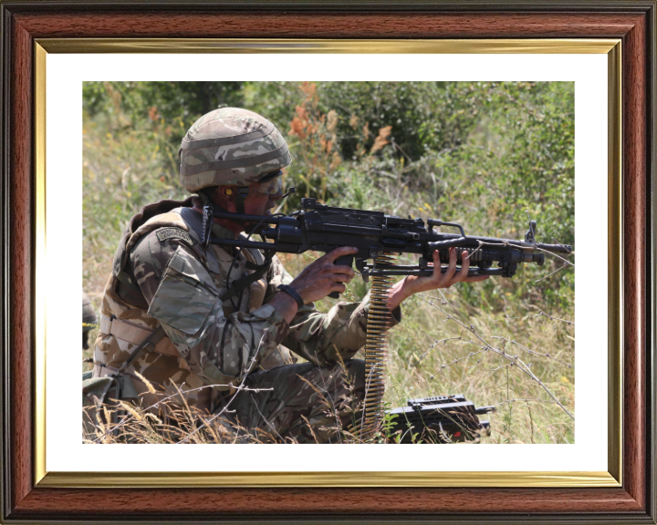 Royal Marine Commando Exercise Platinum Lion 15 Photo Print - 40 Commando Posters, Prints, & Visual Artwork Hampshire Prints 10 x 8 Classic Frame Yes