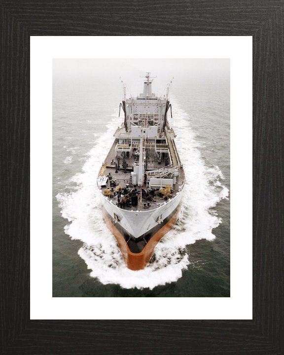 RFA Brambleleaf A81 Leaf Class Tanker High Bow View Photo Print - Posters, Prints, & Visual Artwork - by Hampshire Prints (image 2 of 9)