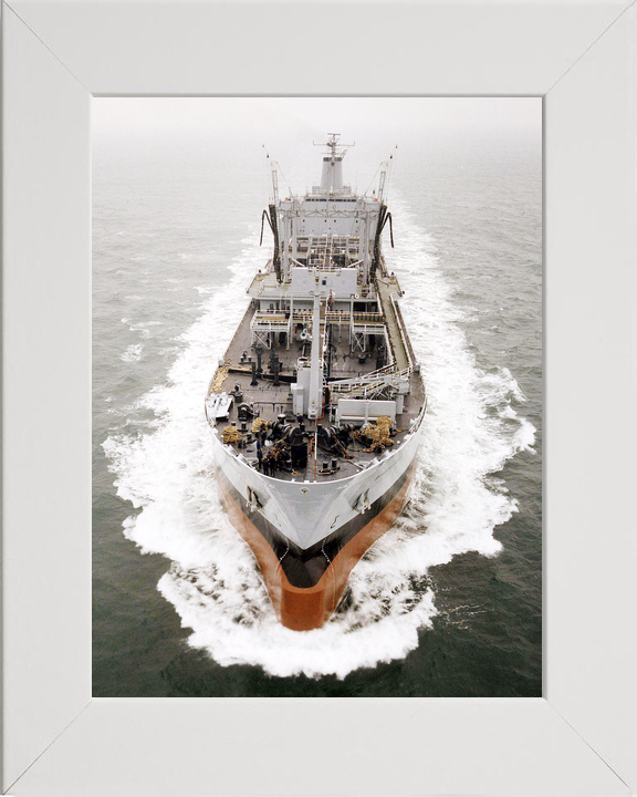 RFA Brambleleaf A81 Leaf Class Tanker High Bow View Photo Print - Posters, Prints, & Visual Artwork - by Hampshire Prints (image 5 of 9)